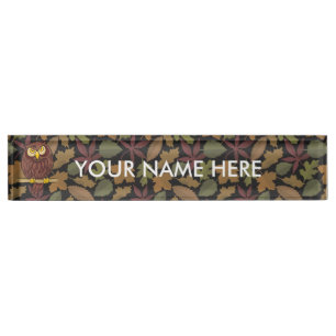 Porte-nom Pour Bureau Cartoon de hibl