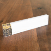 Porte-nom Pour Bureau cerfs communs (Taille)