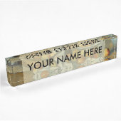 Porte-nom Pour Bureau Cezanne Panier Pommes Impressionnisme Art