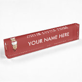 Porte-nom Pour Bureau Chef