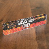 Porte-nom Pour Bureau Chef adjoint (Taille)