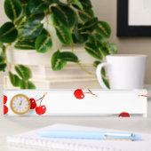 Porte-nom Pour Bureau Cherry Motif Pop Version