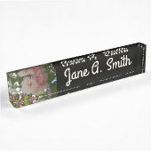 Porte-nom Pour Bureau Cherry Tree I Spring Floral