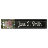 Porte-nom Pour Bureau Cherry Tree I Spring Floral (Devant)