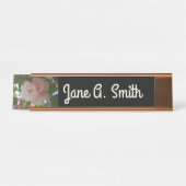 Porte-nom Pour Bureau Cherry Tree I Spring Floral (Devant)