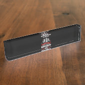 Porte-nom Pour Bureau Chess Funny (Taille)