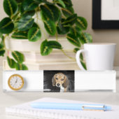 Porte-nom Pour Bureau Chiot beagle 2