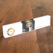 Porte-nom Pour Bureau Chiot beagle 2 (Taille)