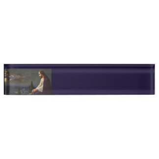 Porte-nom Pour Bureau Christ Rédempteur