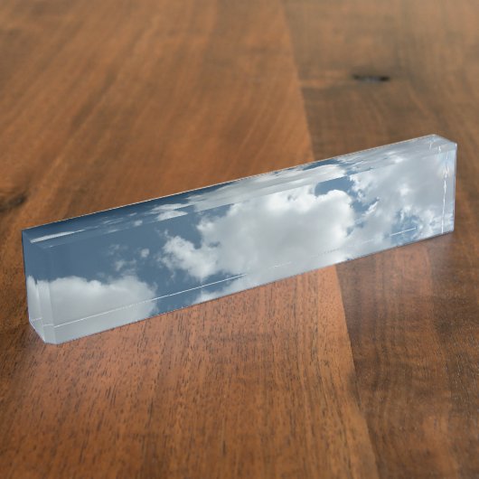 Porte-nom Pour Bureau Ciel (Taille)