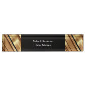 Porte-nom Pour Bureau Classy Sales Manager Executive Desk (Devant)