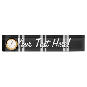 Porte-nom Pour Bureau Cliquez sur Personnaliser pour changer le gris en