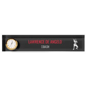 Porte-nom Pour Bureau Clôture (Devant)