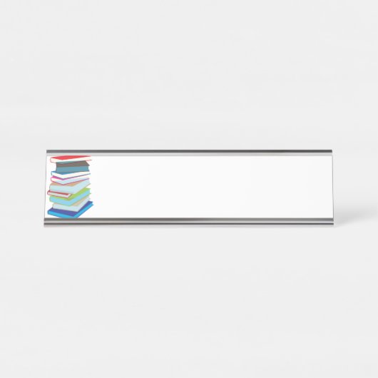 Porte-nom Pour Bureau Club de lecture (Devant)