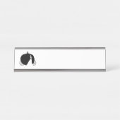 Porte-nom Pour Bureau Coach de Cendrillon (Devant)