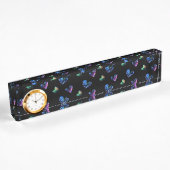 Porte-nom Pour Bureau Coeurs spatiaux