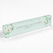 Porte-nom Pour Bureau Colibri