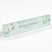 Porte-nom Pour Bureau Colibri