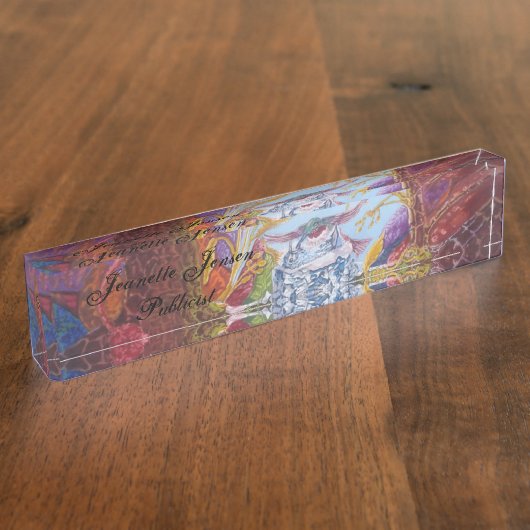 Porte-nom Pour Bureau Colibri(2) (Taille)