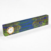 Porte-nom Pour Bureau Communicaton binaire