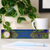 Porte-nom Pour Bureau Communicaton binaire
