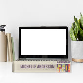 Porte-nom Pour Bureau Comptable Professionnel Conception Iconique