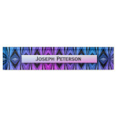 Porte-nom Pour Bureau Conception brillante de couleur (Devant)