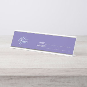 Porte-nom Pour Bureau Conception de devis motivationnel