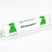 Porte-nom Pour Bureau Conception de grenouilles