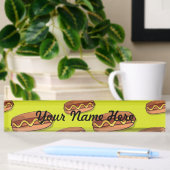 Porte-nom Pour Bureau Conception drôle de nourriture de hot-dog