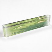 Porte-nom Pour Bureau Conceptions de golf