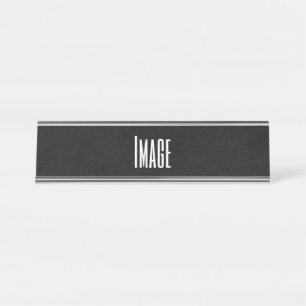 Porte-nom Pour Bureau Concevez votre propre