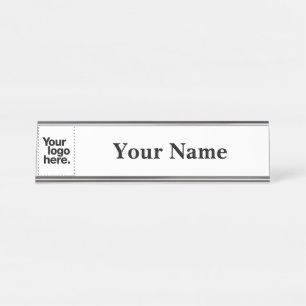 Porte-nom Pour Bureau Concevez votre propre