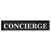 Porte-nom Pour Bureau Concierge (Devant)