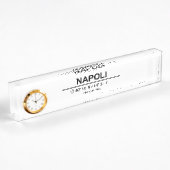 Porte-nom Pour Bureau Coordinates Napoli