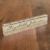 Porte-nom Pour Bureau COPIE de PHOTO de fausse pierre de parties (Taille)