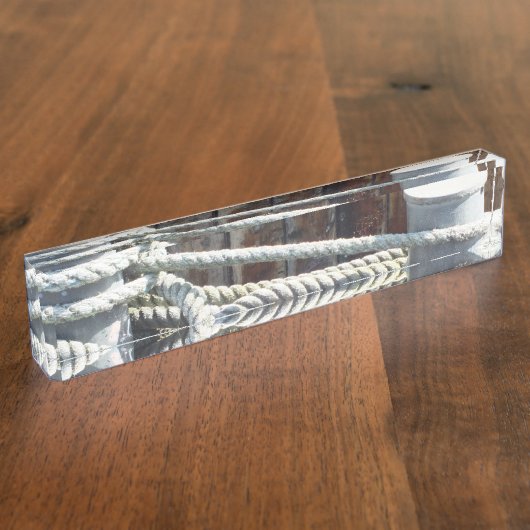 Porte-nom Pour Bureau corde maritime d'un navire (Taille)