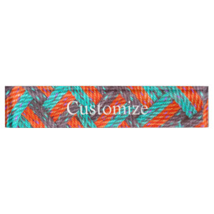 Porte-nom Pour Bureau Corde nautique Mat Thunder_Cove