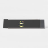 Porte-nom Pour Bureau Costume pompier Halloween (Devant)