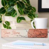 Porte-nom Pour Bureau coucher de soleil