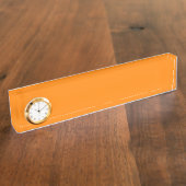 Porte-nom Pour Bureau couleur UT orange (Taille)