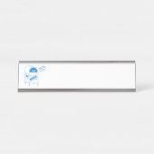 Porte-nom Pour Bureau Courrier postal (Devant)