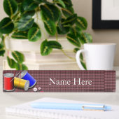 Porte-nom Pour Bureau Couture