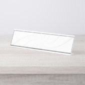 Porte-nom Pour Bureau Create Your Own (Devant)