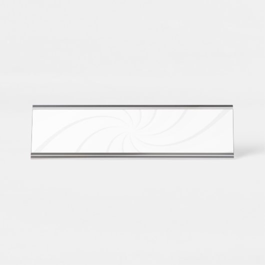 Porte-nom Pour Bureau Create Your Own (Devant)