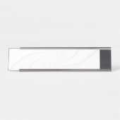 Porte-nom Pour Bureau Create Your Own (Devant)