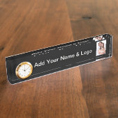 Porte-nom Pour Bureau Créez vos propres (Taille)