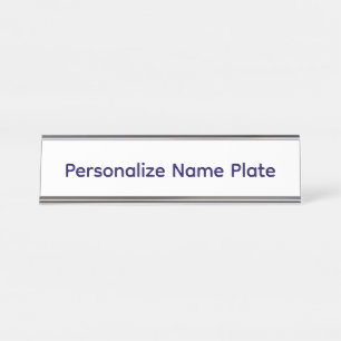 Porte-nom Pour Bureau Créez votre personnalisation