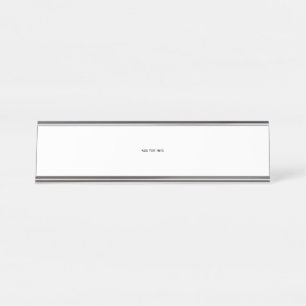 Porte-nom Pour Bureau Créez Votre Propre Fleur