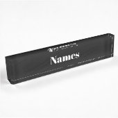 Porte-nom Pour Bureau Créez votre propre personnalisation